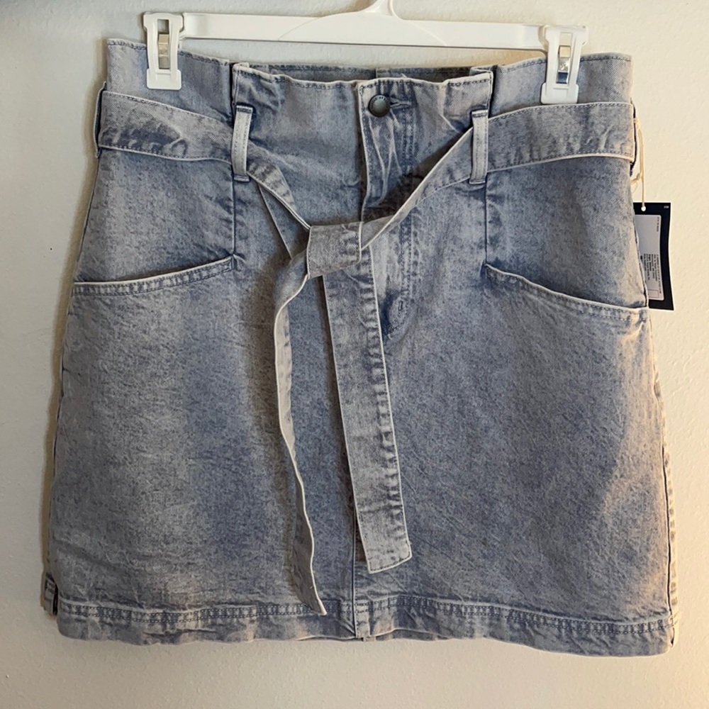 NWT High Waisted Denim Skirt